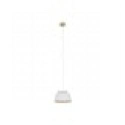 Полилей DKD Home Decor Бял Кафяв Естествен Бамбук 50 W 30 x 30 x 20 cm - Corpuri de iluminat