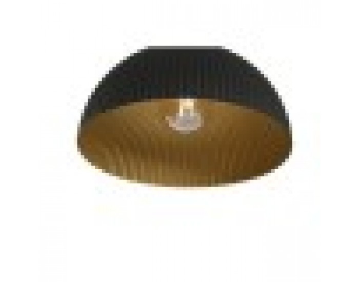 Полилей Home ESPRIT Черен Златен Метал 50 W 35 x 35 x 18 cm