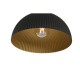 Полилей Home ESPRIT Черен Златен Метал 50 W 35 x 35 x 18 cm