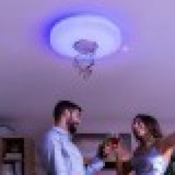 LED Плафониер с Високоговорител Lumavox InnovaGoods - Decorațiuni