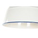 Полилей Home ESPRIT Син Бял Метал 50 W 32,5 x 32,5 x 30 cm