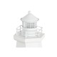 Luminous Decoration DKD Home Decor Дървен LED Фар (16 x 14 x 42 cm)