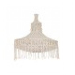 Купол на Лампа Home ESPRIT Естествен Boho 63 x 63 x 70 cm - Veioze