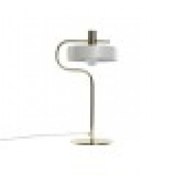 Настолна лампа Home ESPRIT Бял Златен Метал 220 V 28 x 18 x 46 cm - Corpuri de iluminat