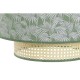 Полилей DKD Home Decor Естествен Черен полиестер Бял Зелен 40 W 50 W (46 x 46 x 25 cm)