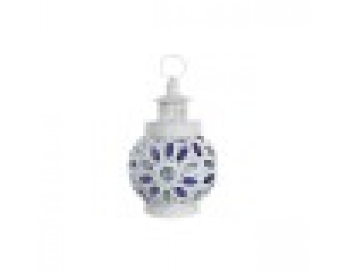 Настолна лампа DKD Home Decor Метал Бял Многоцветен 220 V 50 W 19 x 19 x 33 cm
