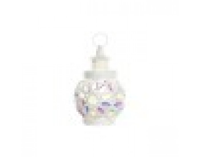 Настолна лампа DKD Home Decor Метал Бял Многоцветен 220 V 50 W 19 x 19 x 33 cm