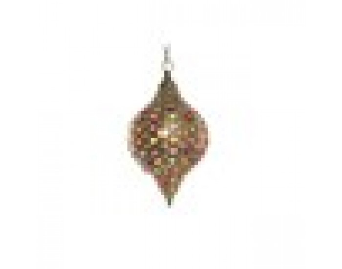 Полилей DKD Home Decor Златен Метал Многоцветен 40 W 50 W 24 x 24 x 42 cm