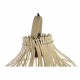 Полилей DKD Home Decor Кафяв Многоцветен Метал плетена ракита 50 W Град 220 V 30 x 30 x 29 cm