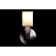 Стенна лампа DKD Home Decor Сребрист Метал полиестер Бял 220 V 40 W (12 x 10 x 22 cm)