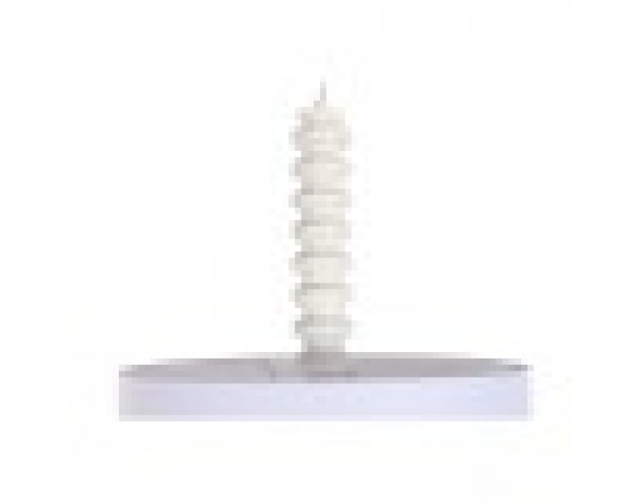 Полилей Home ESPRIT Бял Желязо 40 x 40 x 50 cm