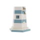 Ярка декорация Home ESPRIT Дървен Моряк Фар 14 x 14 x 40 cm (2 броя)