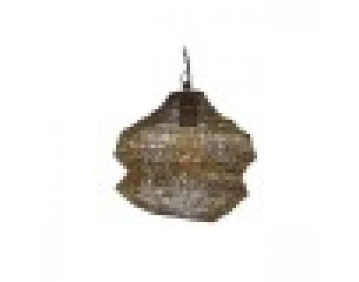 Полилей Home ESPRIT Златен Метал Желязо 50 W 26 x 26 x 24 cm