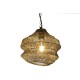 Полилей Home ESPRIT Златен Метал Желязо 50 W 26 x 26 x 24 cm