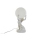 Настолна лампа Home ESPRIT Бял Златен Смола Пластмаса 220 V 14 x 14 x 32 cm