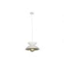 Полилей Home ESPRIT Бял Златен Метал 50 W 36 x 36 x 22 cm - Corpuri de iluminat