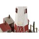 Ярка декорация Home ESPRIT Дървен Алуминий Фар 20 x 20 x 30,5 cm (2 броя)