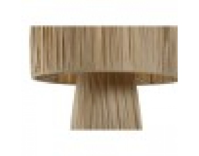Настолна лампа Home ESPRIT Кафяв Метал Рафия 50 W 220 V 27 x 27 x 40 cm