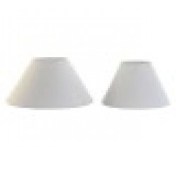 Купол на Лампа Home ESPRIT лен Метал 45 x 45 x 21 cm (2 броя) - Veioze