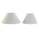 Купол на Лампа Home ESPRIT лен Метал 45 x 45 x 21 cm (2 броя)