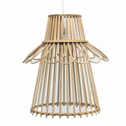 Полилей DKD Home Decor Кафяв 50 W 40 x 40 x 46 cm - Corpuri de iluminat