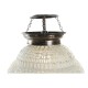 Полилей DKD Home Decor Кристал Метал Бял 25 W (23 x 23 x 33 cm)