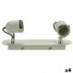Полилей Grundig Бял Метал GU10 50 W 8 x 13 x 31 cm (4 броя) - Grundig