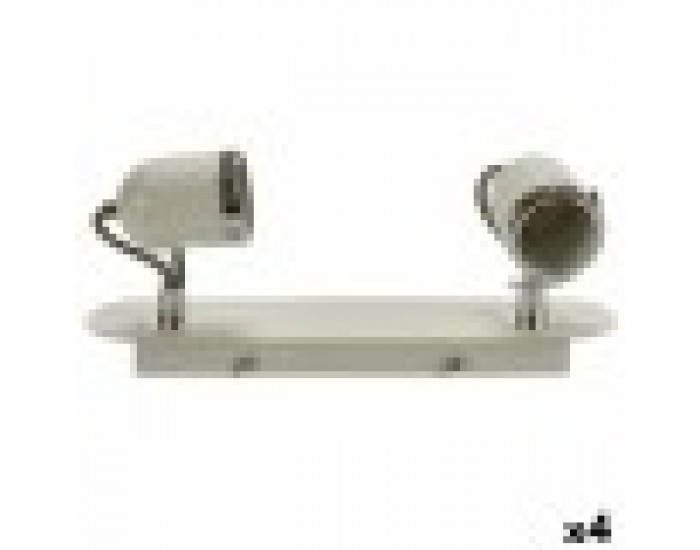 Полилей Grundig Бял Метал GU10 50 W 8 x 13 x 31 cm (4 броя)