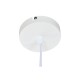 Полилей Home ESPRIT Бял Метал 50 W 45 x 45 x 24 cm