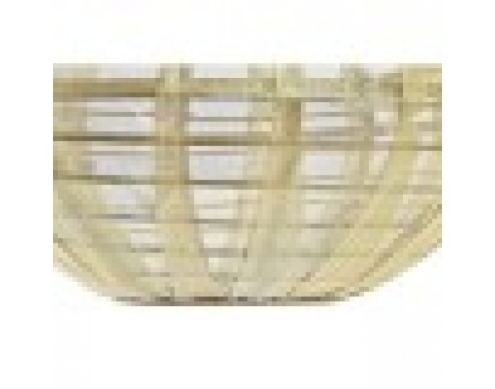 Полилей DKD Home Decor Естествен Златен Кафяв Бамбук 50 W (42 x 42 x 26 cm)