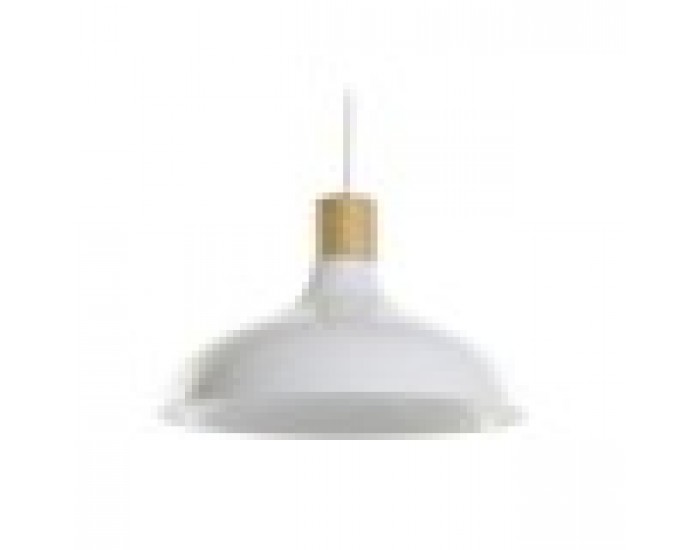 Полилей DKD Home Decor 35,5 x 35,5 x 21 cm Метал Кафяв Бял 50 W Бор