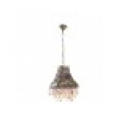 Полилей DKD Home Decor Метал Мед Многоцветен 40 W 50 W 28 x 28 x 30 cm - Corpuri de iluminat