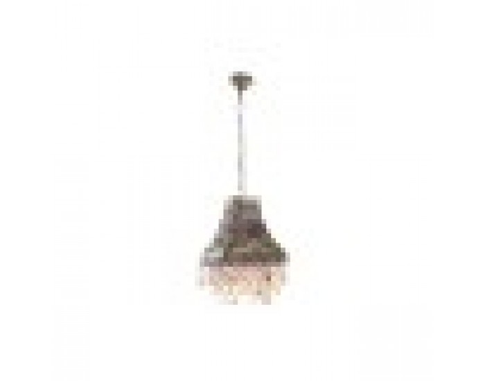 Полилей DKD Home Decor Метал Мед Многоцветен 40 W 50 W 28 x 28 x 30 cm