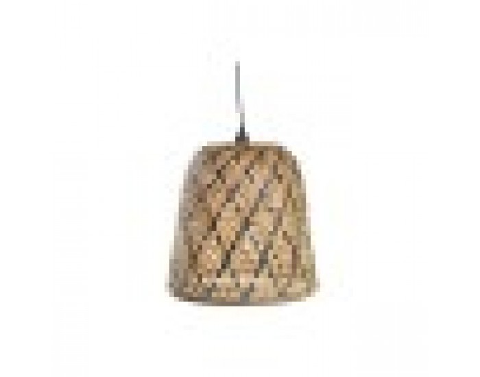 Полилей DKD Home Decor Черен Кафяв 220 V 50 W (41 x 41 x 39 cm)
