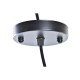 Полилей DKD Home Decor Черен Кафяв 220 V 50 W (41 x 41 x 39 cm)