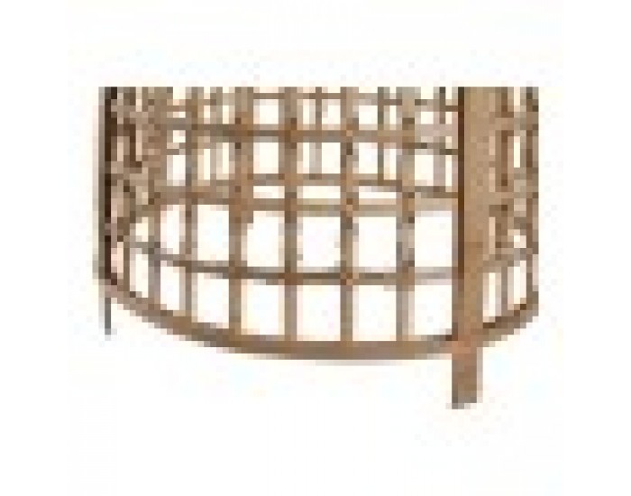 Полилей DKD Home Decor Pатан (42 x 42 x 63 cm)
