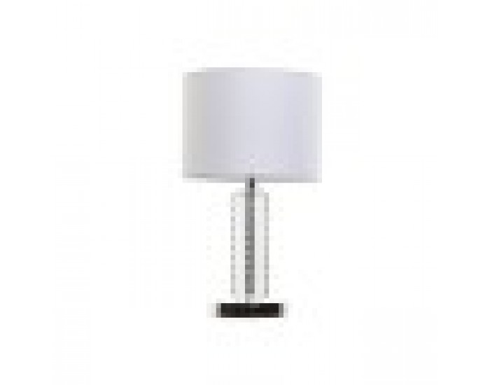 Настолна лампа Home ESPRIT Бял Кристал 50 W 220 V 25 x 25 x 42 cm