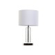 Настолна лампа Home ESPRIT Бял Кристал 50 W 220 V 25 x 25 x 42 cm
