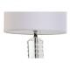 Настолна лампа Home ESPRIT Бял Кристал 50 W 220 V 25 x 25 x 42 cm