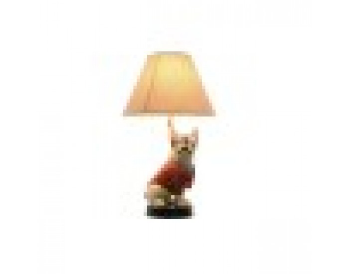 Настолна лампа Home ESPRIT Бял Червен Метал Смола 50 W 220 V 26 x 26 x 46 cm