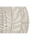 Полилей Home ESPRIT Бежов Въже 50 W 40 x 40 x 35 cm