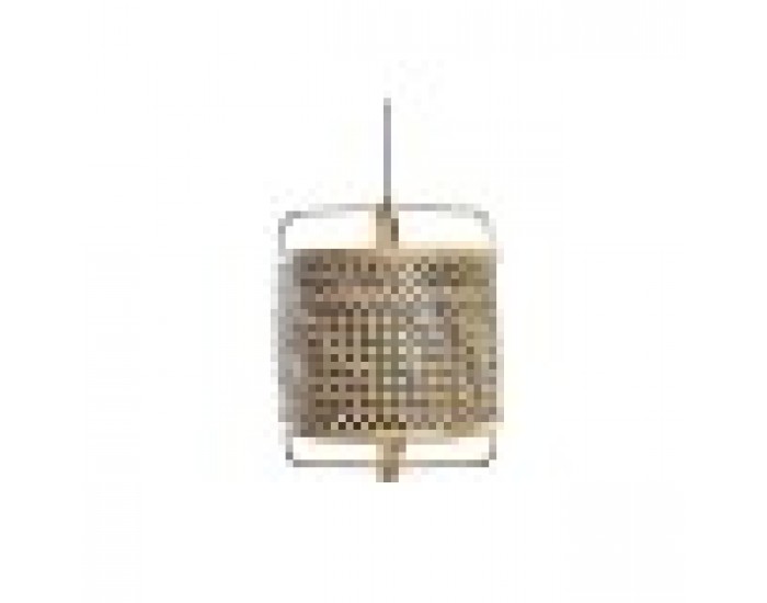 Полилей DKD Home Decor Черен Кафяв 220 V 50 W (36 x 36 x 48 cm)