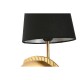 Стенна лампа Home ESPRIT Черен Златен Кон 220 V 18 x 21,5 x 50,5 cm (2 броя)