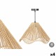 Полилей GiftDecor 23B545C Черен Естествен Метал хартия 40 W 40 x 25 x 40 cm (4 броя)