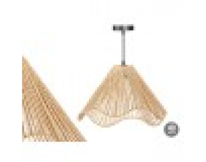 Полилей GiftDecor 23B545C Черен Естествен Метал хартия 40 W 40 x 25 x 40 cm (4 броя)