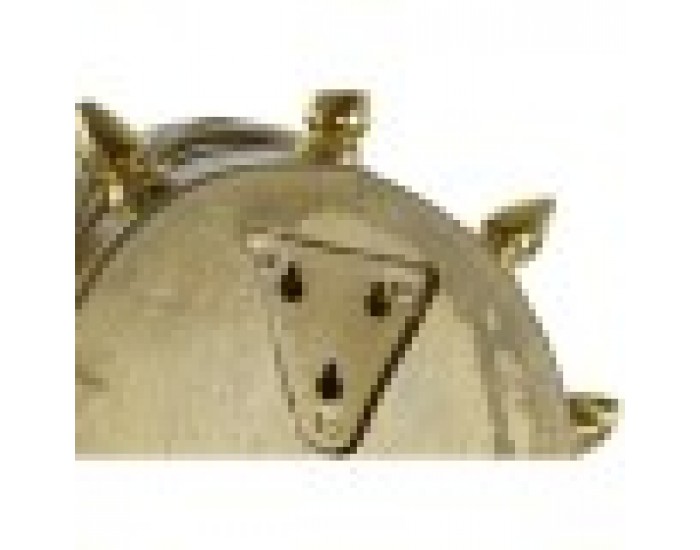 Стенна лампа Home ESPRIT Златен Смола 50 W Модерен Булдог 220 V 25 x 23 x 29 cm