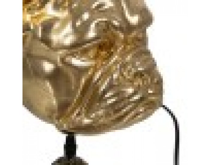 Аплик за стена Златен Смола A 40 W Куче 220-240 V 28 x 26,5 x 23 cm