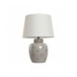 Настолна лампа Home ESPRIT Бял Бежов Керамика 50 W 220 V 43,5 x 43,5 x 61 cm - Corpuri de iluminat