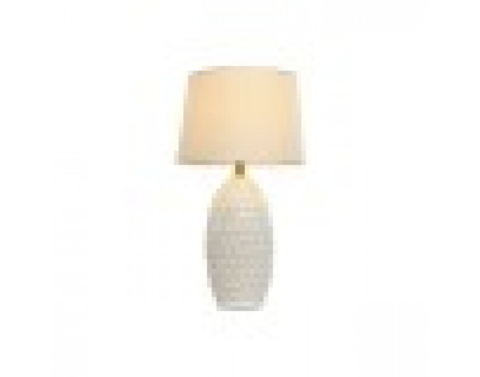 Настолна лампа Home ESPRIT Бял Порцелан 50 W 220 V 36 x 36 x 65 cm