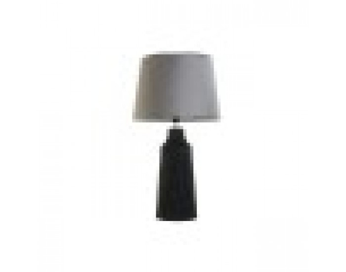 Настолна лампа Home ESPRIT Черен Сив Смола 50 W 220 V 40 x 40 x 70 cm (2 броя)